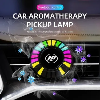 Автомобильный музыкальный ритм света освежитель воздуха RGB LED strip sound rhythm atmosphere light для Lifan 520 Yuan Lang Mawei 620 320 X60 X5