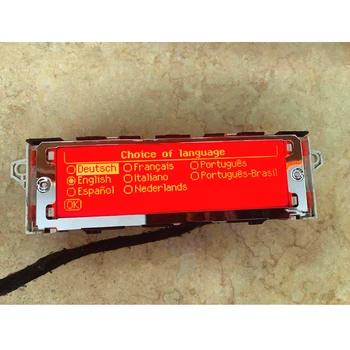 Экран Красный Кондиционер USB Bluetooth Немецкий Испанский Итальянский Дисплей Монитор 12pin для Peugeot 307 408 citroen C4 C5