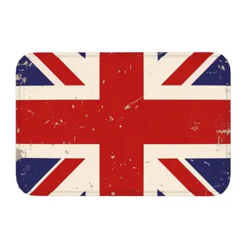Коврики для входной двери с британским флагом, Гордость Соединенного Королевства, Коврик для ванной, Кухонный коврик, ковер для гаража, коврик для ног в гостиной