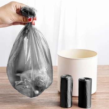 Одноразовый пластиковый мешок для мусора Бытовой мусор 30 шт./рулон Компостируемые пакеты Корзина для мусора Сумка для автоматической кухни