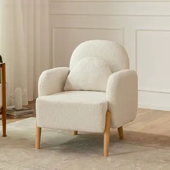 Односпальный диван в гостиной Модный экономичный дизайн, эргономика кресла, Элегантные офисные мягкие сиденья, современная мебель Woonkamer Banken