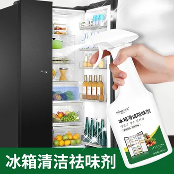 Дезодорант для чистки холодильника 500 мл, бытовая духовка, Микроволновая печь, Морозильная камера, шкаф, Дезодорирующее средство для обеззараживания, Очищающий запах.