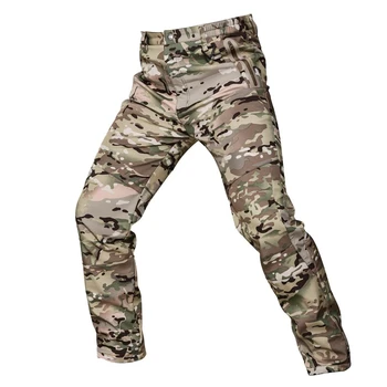 Тактические брюки Мужские Брюки карго С несколькими карманами Военные мужские брюки Повседневные мужские армейские брюки для бега трусцой на открытом воздухе