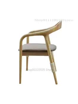Изготовленная на Заказ Дизайнерская Спинка стула из Скандинавского массива Дерева Простой стул Хиросимы Кеннеди Кресло Обеденный Стул Новое Кресло в Китайском стиле