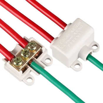 Соединитель кабелей ZK-306 без проводов высокой мощности, 6 мм, 2 токовых разъема ZK-306