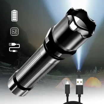 Портативный уличный фонарик с USB-зарядкой - отличный партнер для кемпинга, пеших прогулок и изучения