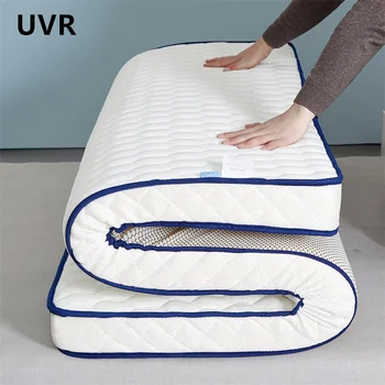 Латексный матрас UVR из трехмерной утолщенной пены, складной нескользящий матрас с эффектом памяти, татами для студенческой спальни в натуральную величину