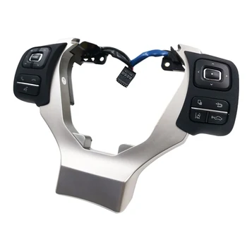 Многофункциональный переключатель рулевого колеса Переключатель регулировки громкости круиз-контроля для Toyota Hilux NX30 2020