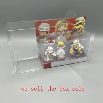 Прозрачная коробка для коллекции дисплеев для Switch для amiibo Mario's wedding, ограниченная серия, коробка для защиты хранения игр