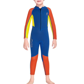 Детский гидрокостюм для дайвинга с парусом и круглым вырезом, детский гидрокостюм для пляжных игр