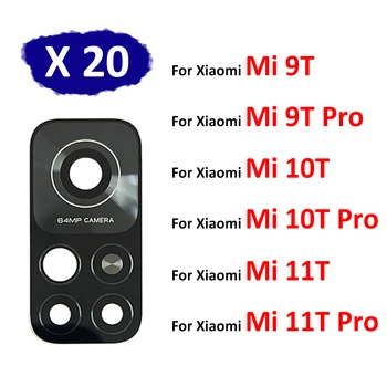 20 шт./лот, Оригинальная Новая Задняя Стеклянная Крышка Объектива Камеры Заднего Вида Для Xiaomi Mi 10T Pro / Mi 11T Pro / Mi 9T Pro С Клеем xiaomo