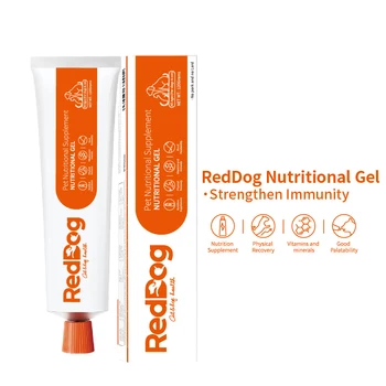 RedDog Nutrition Гель для иммунитета, мультивитамины и микроэлементы, Добавка для домашних животных, Аксессуары для питания кошек и собак