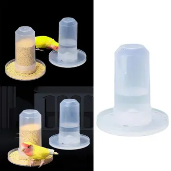 Пластиковый Автоматический Поилочный Фонтан для птиц, Автоматическая Кормушка, Резервуар для питьевой воды, Коробка для еды, Резервуар для чаши, Аксессуары для птичьей клетки