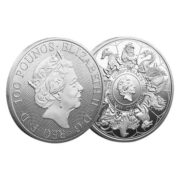 Монеты Королевы Елизаветы II Жаждали Королевы Елизаветы Коллекционные Монеты британской королевы Елизаветы II Оригинальные Британские Монеты В Память О