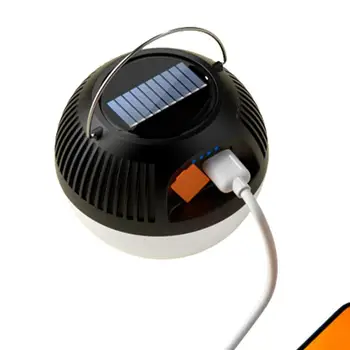Светодиодные Кемпинговые фонари, Солнечный USB-светодиодный фонарь для кемпинга, фонарь для палатки на длительный срок, 2400 мАч, Аварийный Водонепроницаемый фонарик для ураганов