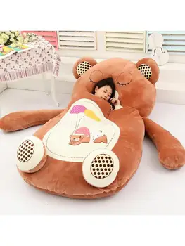 Мультяшное милое животное медведь детская кровать ленивый диван кукла татами сиденье кровати спальный коврик съемный и моющийся