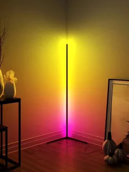 Меняющий цвет торшер фоновый рассеянный свет украшение гостиной с цветным пультом дистанционного управления RGB
