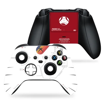 Наклейка Starfield, выпущенная ограниченным тиражом, полная наклейка для контроллера Xbox серии S X, Виниловая наклейка серии Xbox