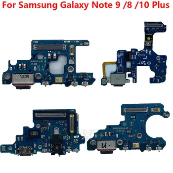 Оригинальная Быстрая Зарядка USB Зарядное Устройство Разъем Платы Порт Гибкий Кабель Для Samsung Note 8 9 10 Plus lite N950 N960F N970F N976 N770F