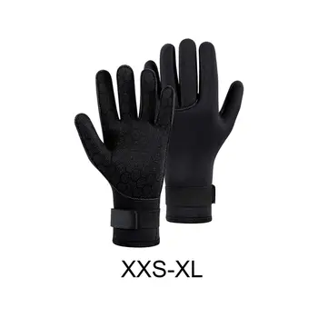 Перчатки для подводного плавания, 3 мм неопреновые перчатки для мужчин, женщин, серфинга, каякинга
