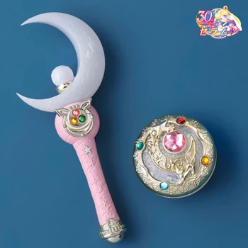Оригинальная фигурка Bandai Sailor Moon Star Moon из блестящей серии Miracle для косплея Аниме Tsukino Usagi Kawaii Светящаяся модель
