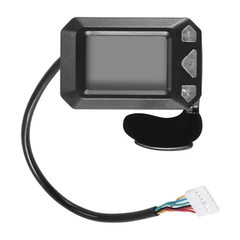 24 В 36 В Регулируемый Переключатель экрана дисплея прибора для электрического скутера Акселератор для деталей скутера 5,5 дюймов (6 контактов)
