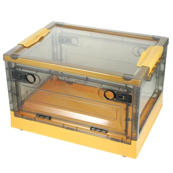 Прозрачный ящик для хранения крупных деталей Прозрачный Контейнер для спальни Прозрачные Пластиковые Контейнеры Органайзер для закусок Полипропиленовая Столешница