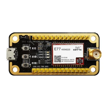 Комплект Платы для Тестирования Разработки STM32 433 МГц Для E77-400M22S E77-400MBL-01 С Предварительно припаянным USB-Интерфейсом LoRa Модуль С Антенной
