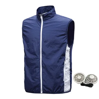рабочая куртка для улицы, мужская летняя одежда с кондиционером, жилет с вентилятором, USB-зарядка, спортивный мужской жилет на открытом воздухе