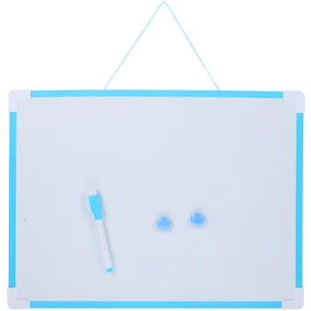 Подвесная доска объявлений Магнитный блокнот для рисования Дисплей с еженедельным планом, Стилус, Мольберт для малышей