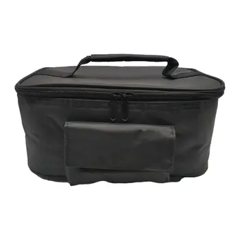 Портативная автомобильная грелка для еды, большая изолированная сумка, сверхмощная портативная мини-духовка на 12 В, тяжелая изолированная сумка-тоут для работы в кемпинге