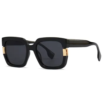 2023 Новые модные солнцезащитные очки Женские ретро-черные солнцезащитные очки Мужские классические солнцезащитные очки для девочек Дизайнерский элегантный UV400