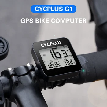 Беспроводной велокомпьютер CYCLPLUS с GPS и держателем IPX6, водонепроницаемый Велосипедный Спидометр, Велосипедный Секундомер.