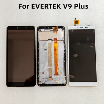 Для EVERTEK V9 Plus ЖК-дисплей с сенсорным экраном V9 + Замена панели дигитайзера Завершена