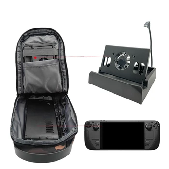 Дорожный багаж, Противоударная сумка для хранения, сумка для игровой консоли Steam Deck с противоугонным замком, сумка на молнии