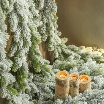 190 см, искусственные рождественские растения из ротанга, домашний декор, растения для украшения гостиной, свадебный бар, подвесные растения, искусственные лозы, ротанг