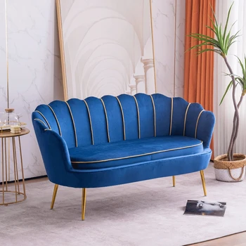Акцентный диван-стулья Современный Диван-гарнитур Мебель для гостиной Диван-кресло для маленькой гостиной Двуспальный диван Мебель для дома