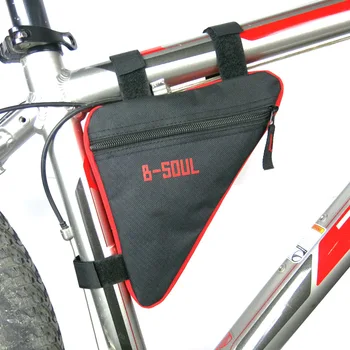 Водонепроницаемая велосипедная треугольная сумка, сумка для верхней трубки, сумка для передней перекладины, Снаряжение для катания на горных велосипедах Большой емкости, аксессуары для велосипедов