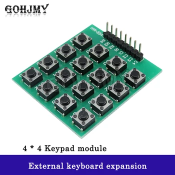 Встроенная клавиатура 4X4 матричная клавиатура 16 кнопочный микроконтроллер внешний модуль расширения клавиатуры