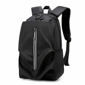 AIWITHPM Мужской Модный городской рюкзак для ноутбука, мужской Водонепроницаемый дорожный рюкзак с USB-зарядкой, плиссированная школьная подростковая сумка Mochila