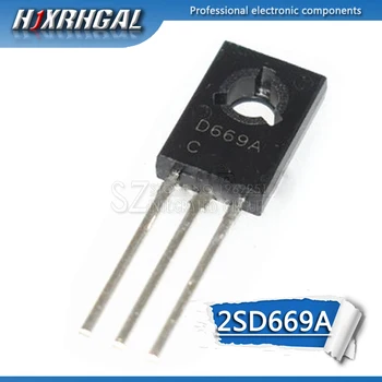 1шт 2SD669A TO126 2SD669 D669A D669 TO-126 Триодные транзисторы 2SB649 2SB772 2SD882 B649 B772 D882