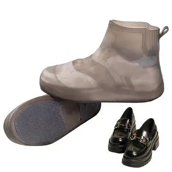 Многоразовые бахилы, водонепроницаемые силиконовые чехлы для защиты обуви, дождевики, уличное снаряжение для пеших прогулок, спорта, выживания.