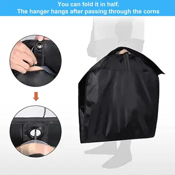Подвесная сумка для одежды Компактный чехол для костюма Прочный Несущий шкаф Подвесная сумка для одежды Изолирует статическое электричество
