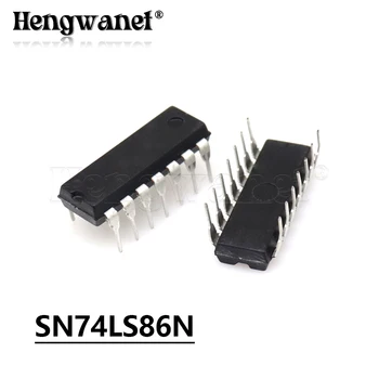 10ШТ SN74lS86N DIP14 SN74lS86 74lS86N 74lS86 DIP Интегрированная микросхема