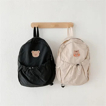 Korea Ins Новая сумка для мамы, сумка для коляски с мультяшным медведем, переносной рюкзак для мамы, многофункциональные сумки для подгузников большой емкости