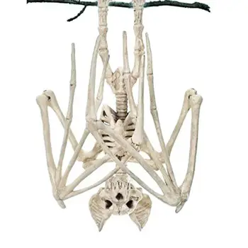 Кости Висят Декор для вечеринки на Хэллоуин Креативная Имитация летучей мыши, паука, ящерицы в форме скелета, украшения для вечеринки на Хэллоуин